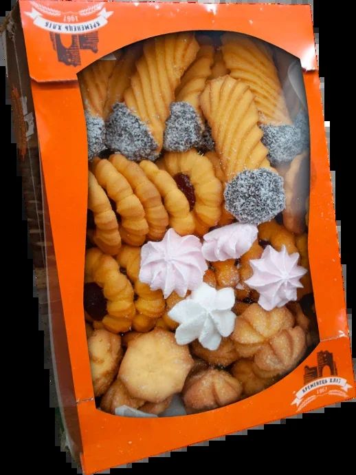 Печиво Асорті "КРАПЛИНКА" 0,500кг